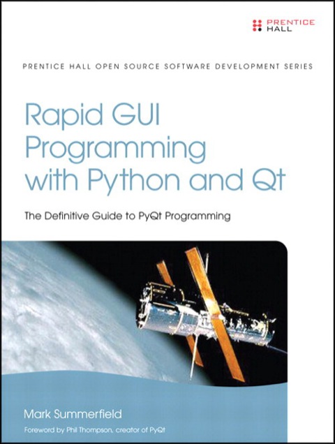 Cover image for book Rapid GUI Programming with Python and Qt