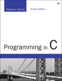 صورة الغلاف: Programming in C 4th edition 9780321776419