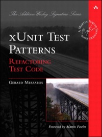 Cover image: xUnit Test Patterns 1st edition 9780131495050