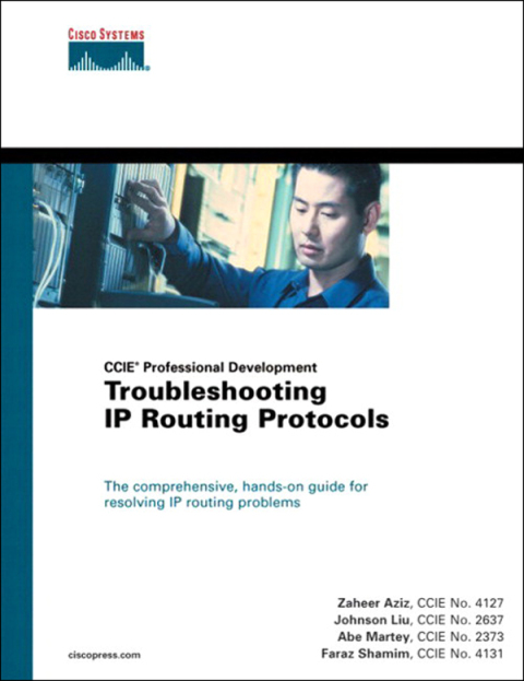 Cover image for book Troubleshooting IP Routing Protocols (CCIE Professional Development Series)