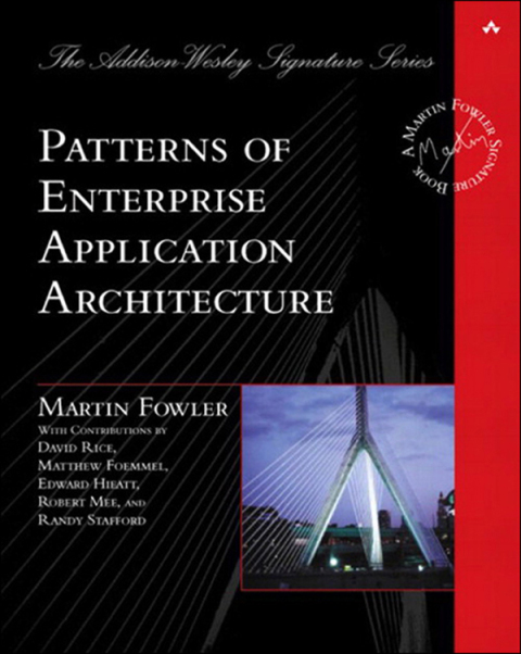 Cover image for book Patterns of Enterprise Application Architecture
