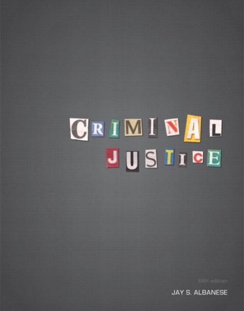 Cover image for book Criminal Justice
