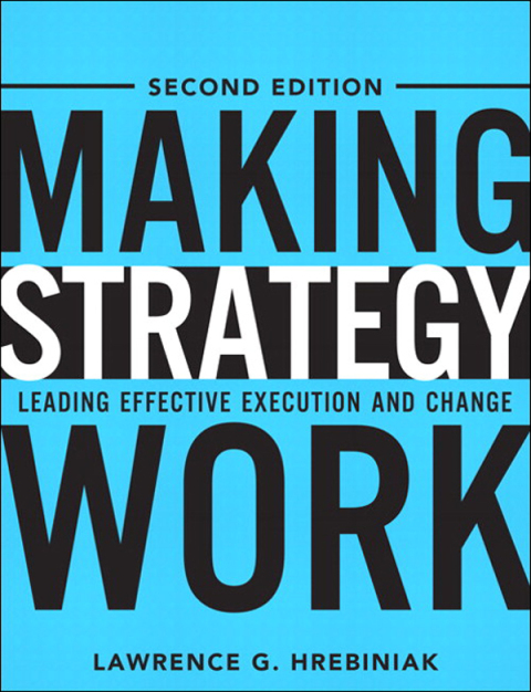 Cover image for book Making Strategy Work