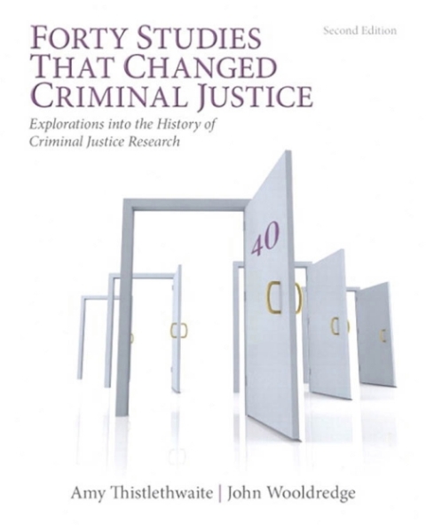 Cover image for book Forty Studies that Changed Criminal Justice