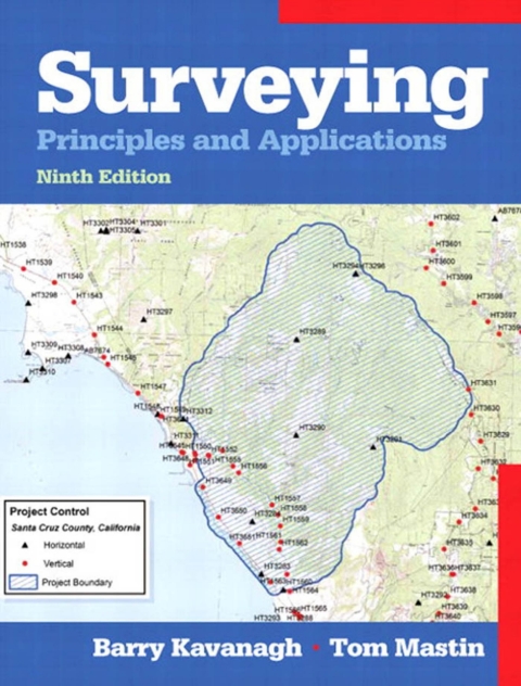 Cover image for book Surveying: Principles and Applications