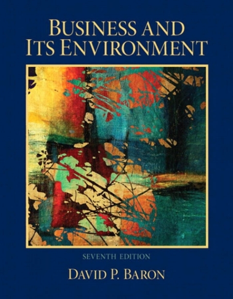 Cover image for book Business and Its Environment