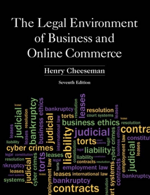 Cover image for book The Legal Environment of Business and Online Commerce