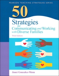 Cover image: 50 Strategies for Communicating and Working with Diverse Families 3rd edition 9780133090277