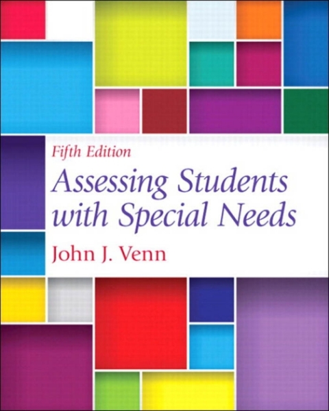 Cover image for book Assessing Students with Special Needs