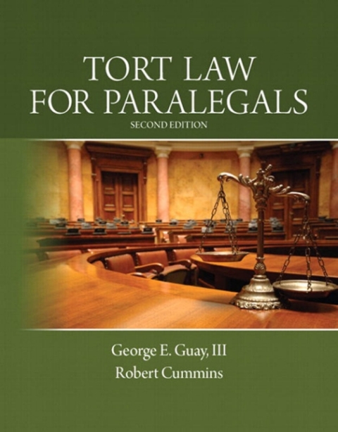 Cover image for book Tort Law for Paralegals