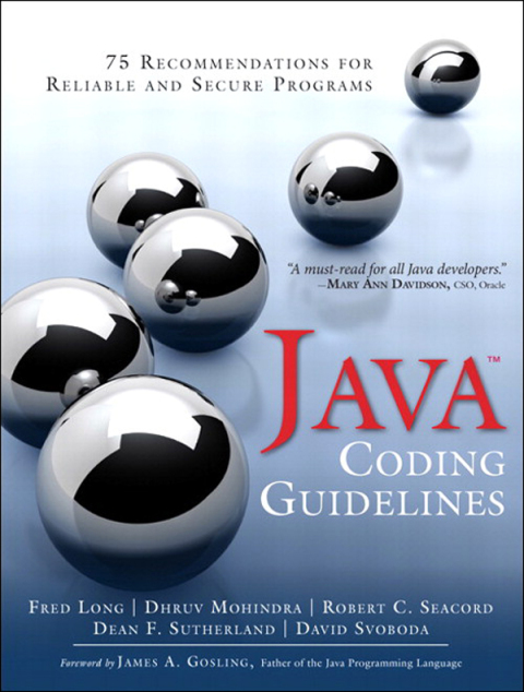Cover image for book Java Coding Guidelines