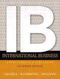 International Business - John Daniels; Lee Radebaugh; Daniel Sullivan;