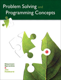 Cover image: Problem Solving and Programming Concepts 9th edition 9780132492645