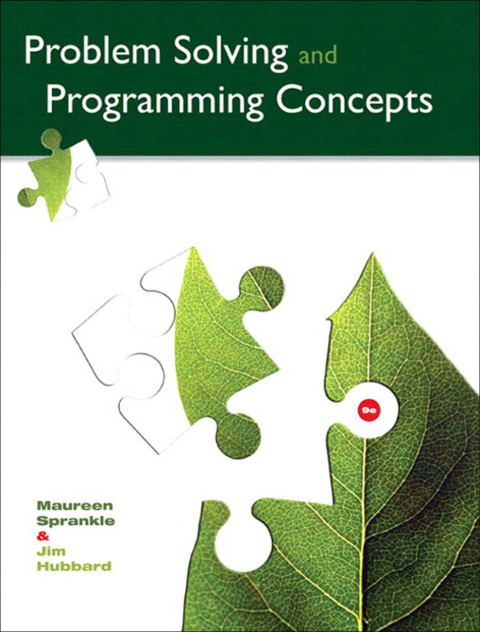 Cover image for book Problem Solving and Programming Concepts
