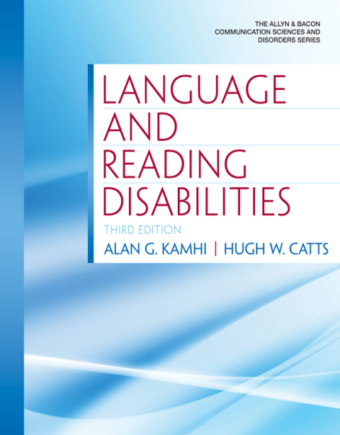 Cover image for book Language and Reading Disabilities