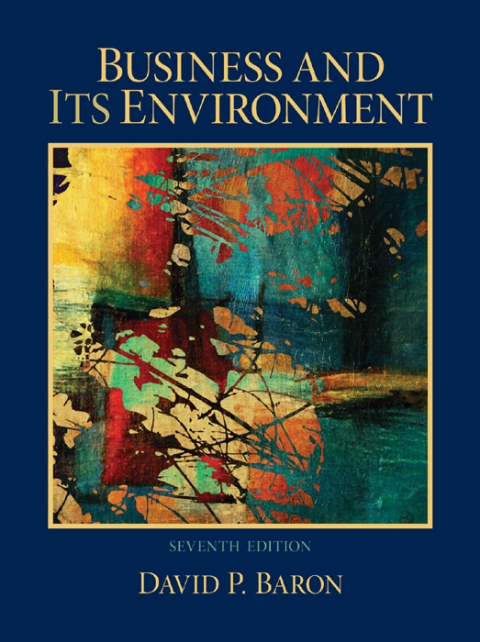 Cover image for book Business and Its Environment
