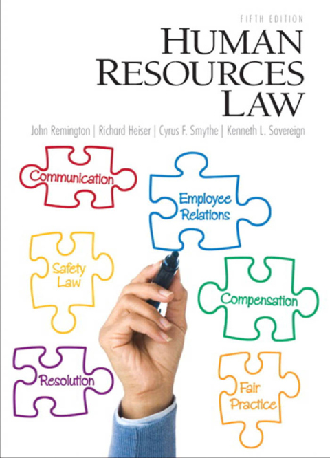 Cover image for book Human Resources Law