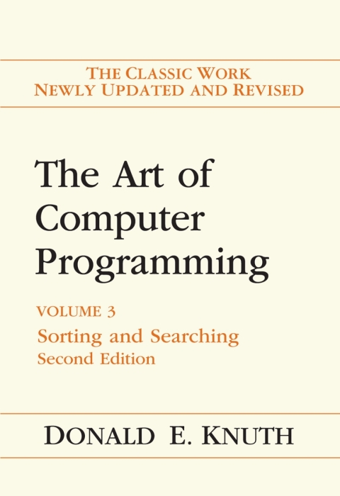Cover image for book The Art of Computer Programming