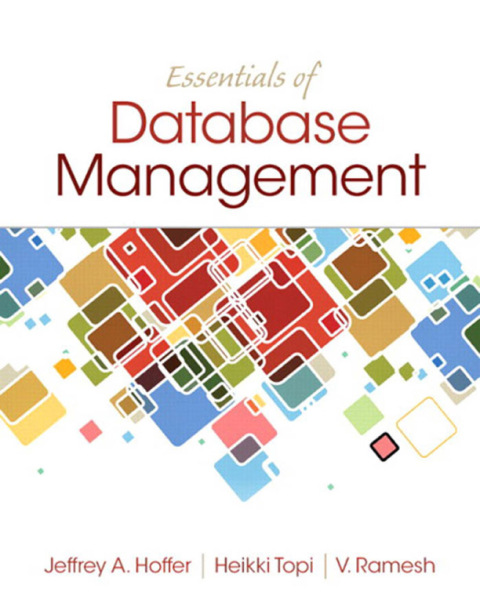 Cover image for book Essentials of Database Management