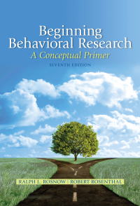 Titelbild: Beginning Behavioral Research 7th edition 9780205810314