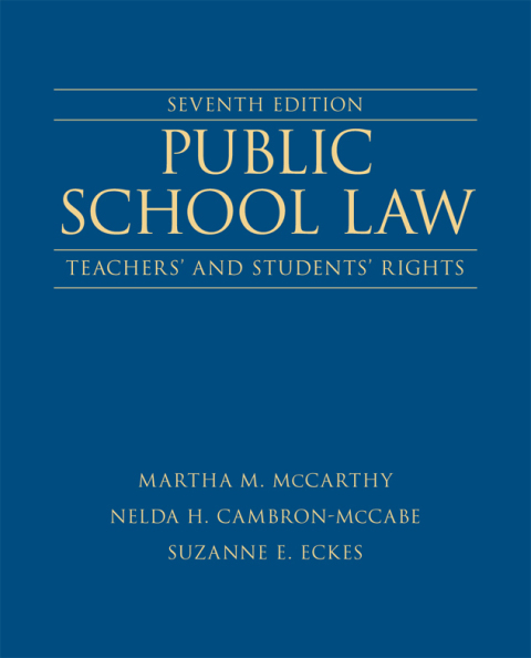 Cover image for book Public School Law: Teachers' and Students' Rights