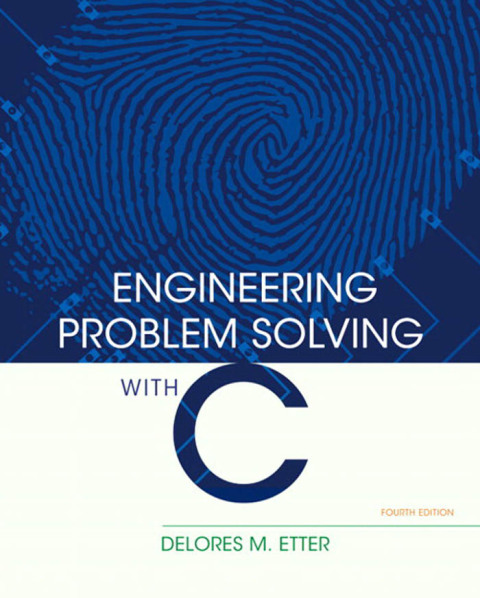 Cover image for book Engineering Problem Solving with C
