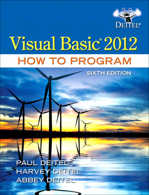 Cover image for book Visual Basic 2012 How to Program