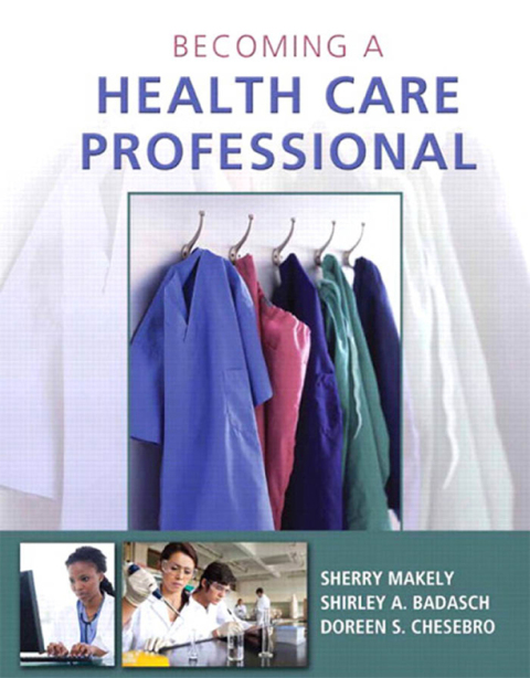 Cover image for book Becoming a Health Care Professional