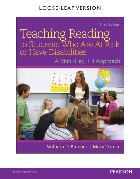 Cover image for book Teaching Reading to Students Who Are At Risk or Have Disabilities