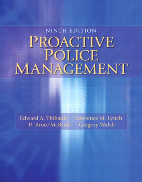 Cover image for book Proactive Police Management