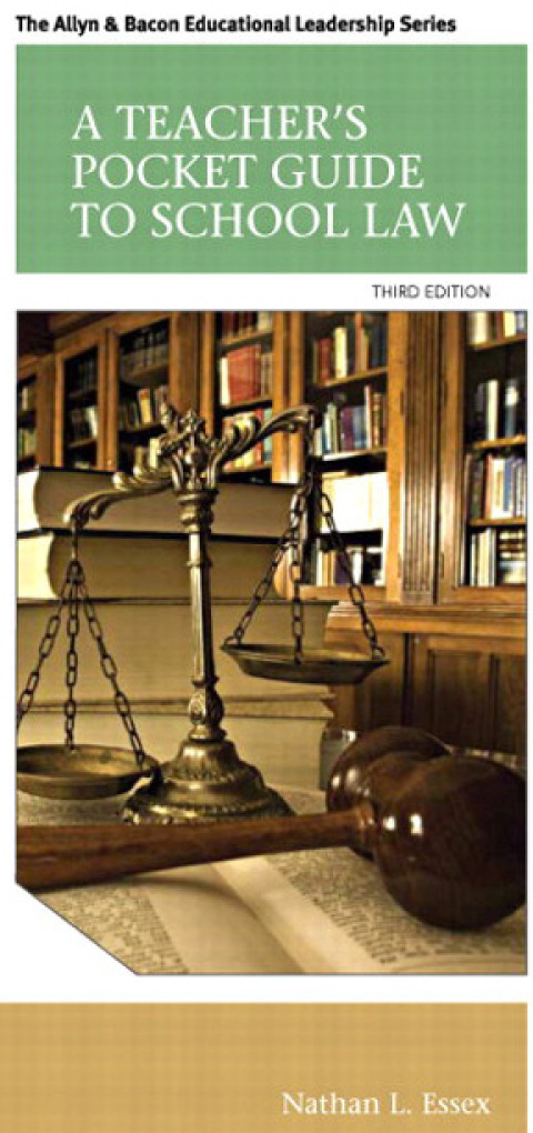 Cover image for book A Teacher's Pocket Guide to School Law