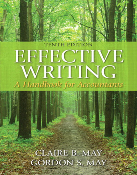 Cover image for book Effective Writing: A Handbook for Accountants
