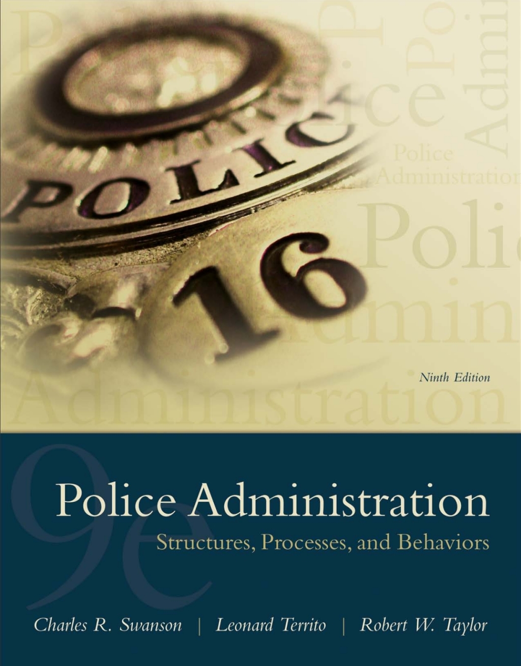Police Administration (eBook) - Charles R. Swanson; Leonard J. Territo; Robert W. Taylor