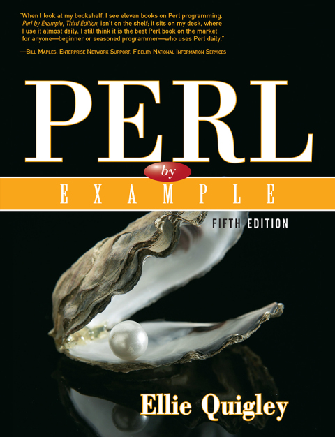 Cover image for book Perl by Example