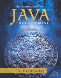 Cover image: Intro to Java Programming, Comprehensive Version 10th edition 9780133761313