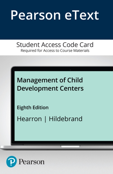 Cover image for book Management of Child Development Centers -- Enhanced Pearson eText