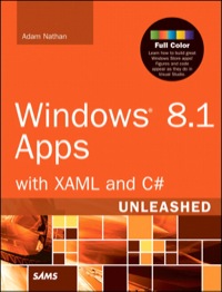 صورة الغلاف: Windows 8.1 Apps with XAML and C# Unleashed 1st edition 9780672337086