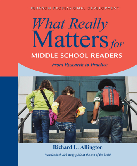 Cover image for book What Really Matters for Middle School Readers