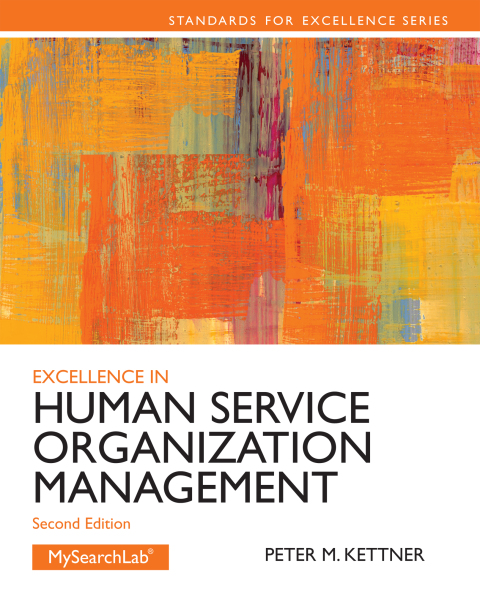 Cover image for book Excellence in Human Service Organization Management