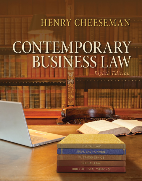 Cover image for book Contemporary Business Law