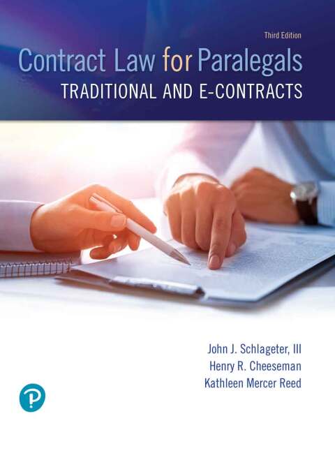 Cover image for book Contract Law for Paralegals