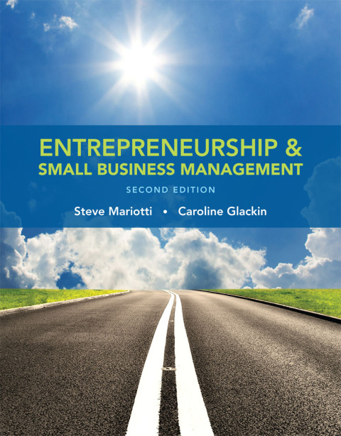 Cover image for book Entrepreneurship and Small Business Management