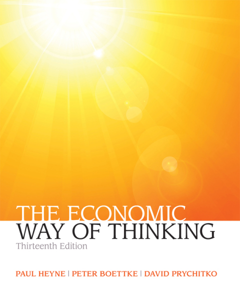 Cover image for book The Economic Way of Thinking
