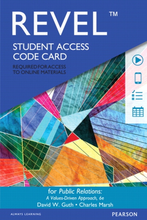 Cover image for book Revel Access Code for Public Relations: A Values-Driven Approach