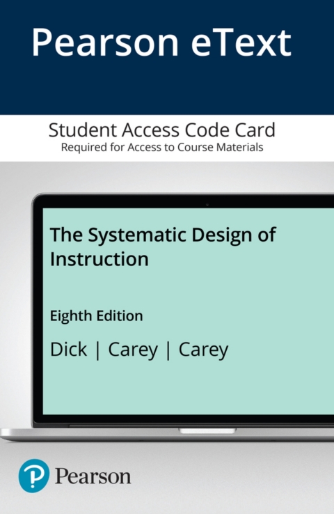 Cover image for book The Systematic Design of Instruction