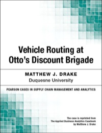 Titelbild: Vehicle Routing at Otto's Discount Brigade 1st edition 9780133823790