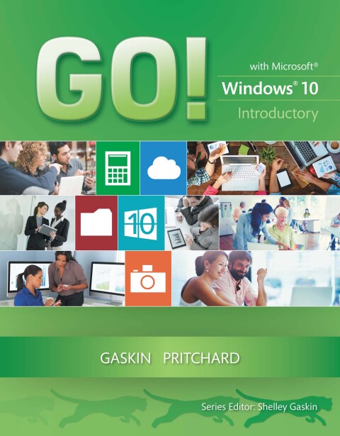 Cover image for book GO! with Windows 10 Introductory