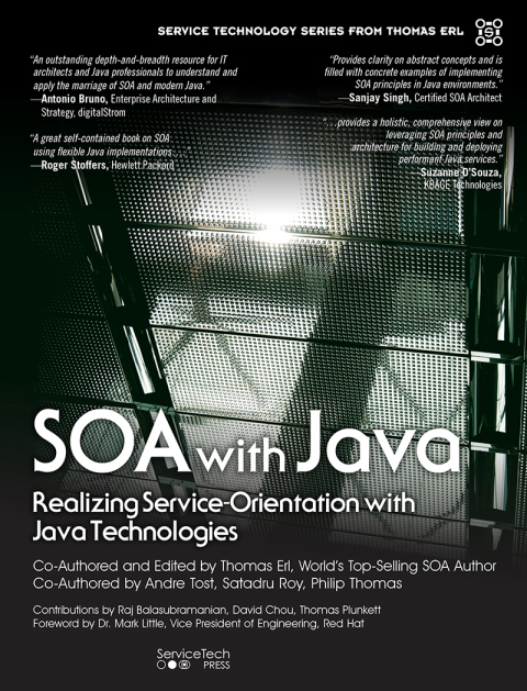 Cover image for book SOA with Java