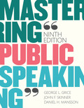 Mastering Public Speaking - George L. Grice