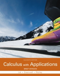 Cover image: Calculus with Applications, Brief Version 11th edition 9780321979414